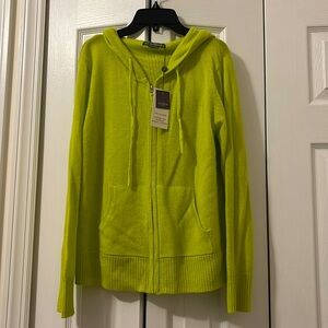 Women’s Alaskan 100% Cashmere Vivian zip up hoodie